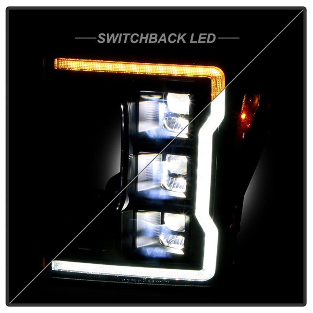 Spyder Auto 5088635 Projector Headlights for Select Ford F-250 Super Duty, Ford F-350 Super Duty, Ford F-450 Super Duty