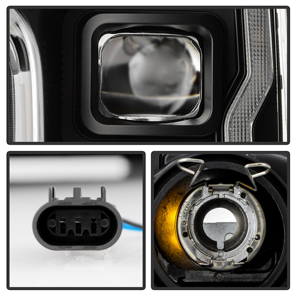 Spyder Auto 5088628 Projector Headlights for Select Ford F-250 Super Duty, Ford F-350 Super Duty, Ford F-450 Super Duty