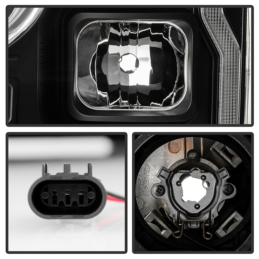 Spyder Auto 5088628 Projector Headlights for Select Ford F-250 Super Duty, Ford F-350 Super Duty, Ford F-450 Super Duty