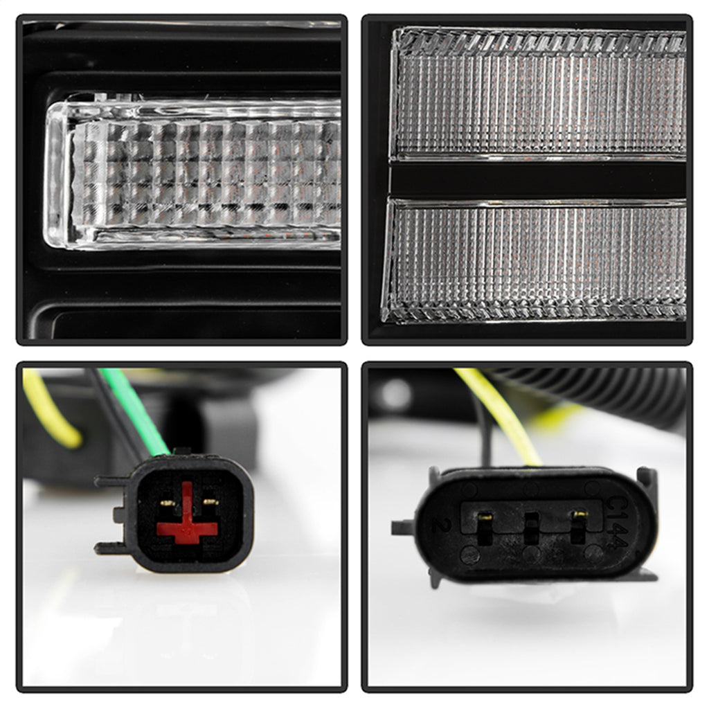 Spyder Auto 5088628 Projector Headlights for Select Ford F-250 Super Duty, Ford F-350 Super Duty, Ford F-450 Super Duty