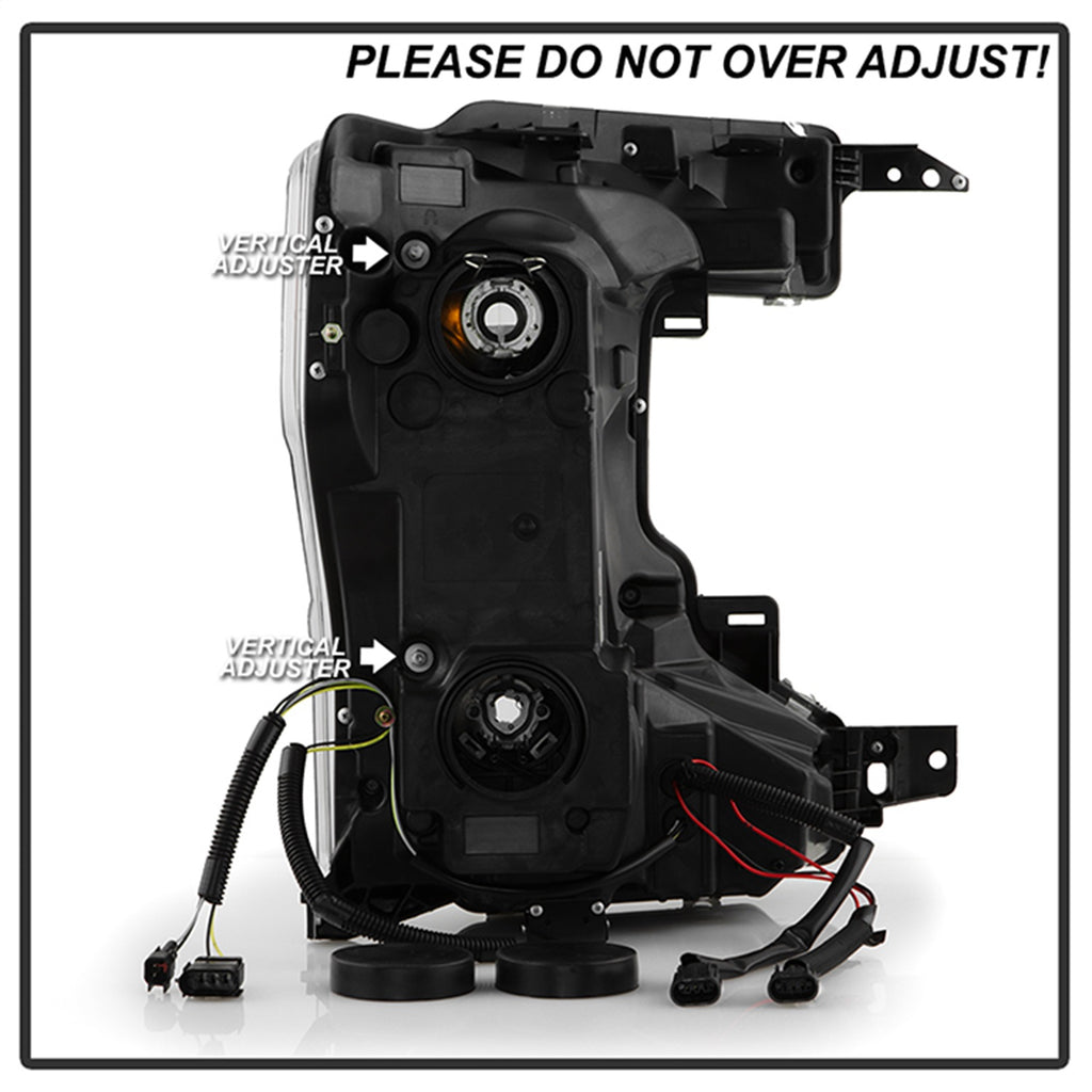 Spyder Auto 5088628 Projector Headlights for Select Ford F-250 Super Duty, Ford F-350 Super Duty, Ford F-450 Super Duty