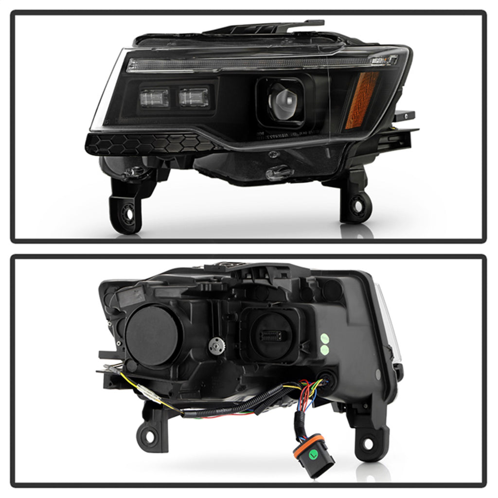 Spyder Auto 5089120 APEX Series Projector Headlights for Select Jeep Grand Cherokee