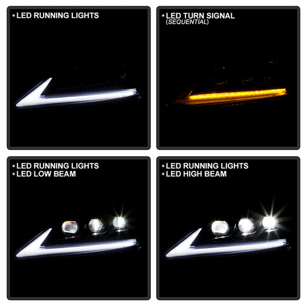 Spyder Auto 5088826 LED Tail Lights for Select Lexus IS250, Lexus IS350