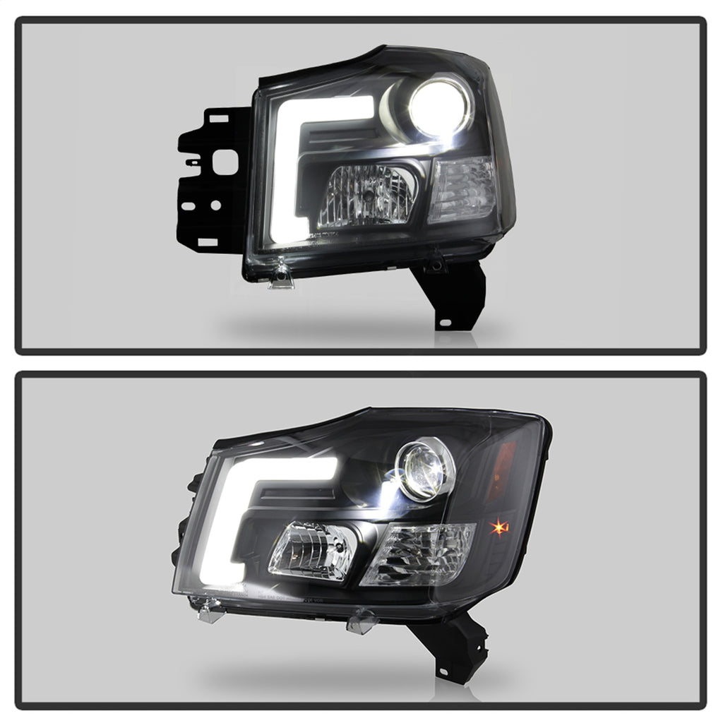 Spyder Auto 5088406 Projector Headlights for Select Nissan Armada, Nissan Pathfinder Armada, Nissan TITAN