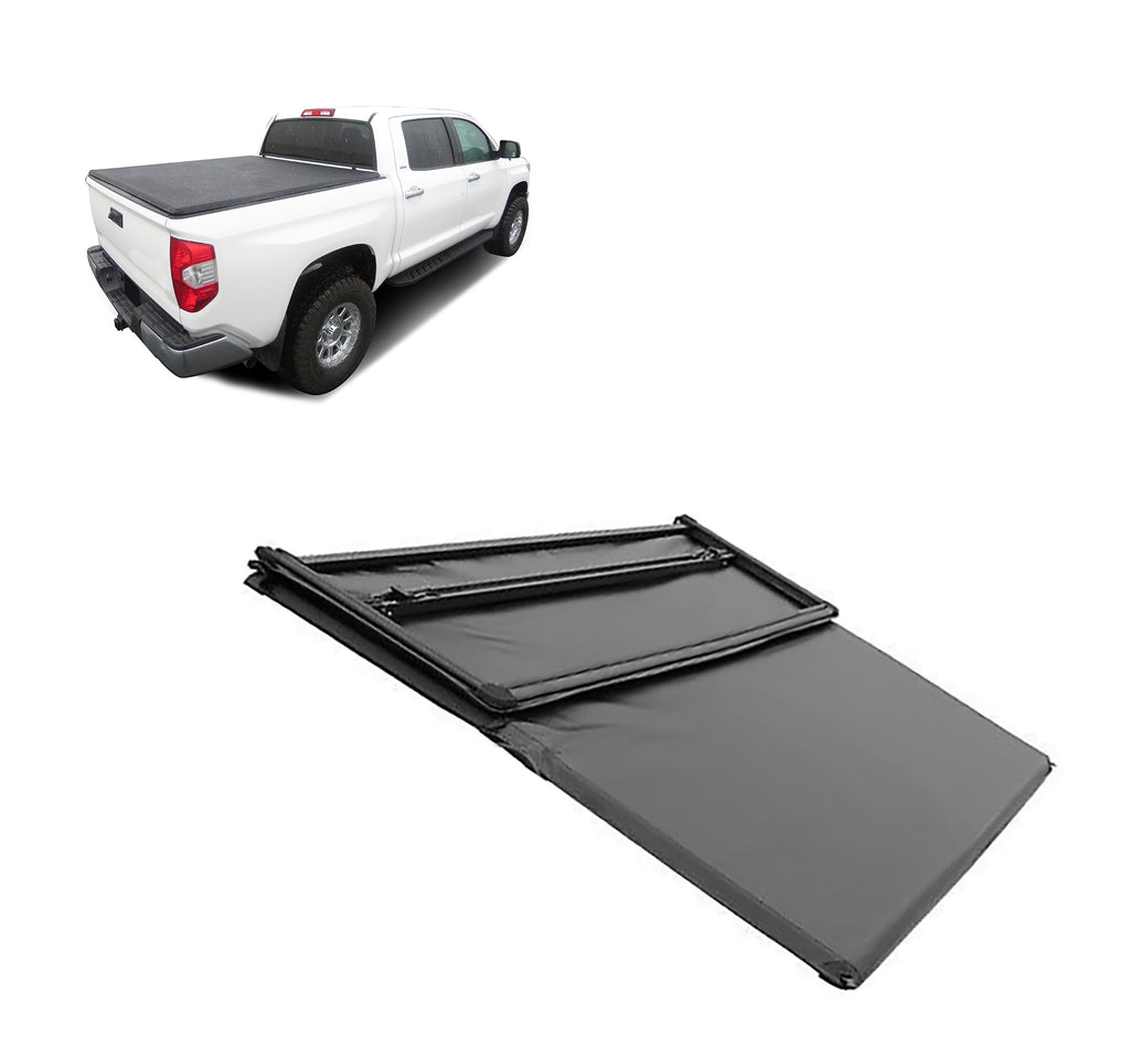 Black Horse Off Road PRS-TO22 Premier Soft Tonneau Cover for Select Toyota Tundra