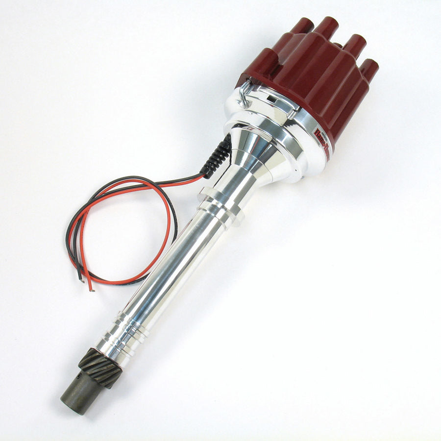 PERTRONIX IGNITION D100801 SBC/BBC Billet Dist. w/ Red Cap