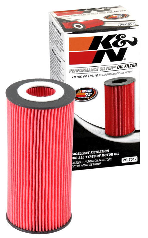 K&N PS-7017 Oil Filter for Select Chevrolet Captiva Sport, Mercedes-Benz E320