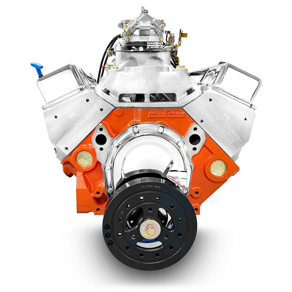 BluePrint Engines PS4272CTC1 427CI GM Small Block Compatible Base Dressed -Carb for Select Chevrolet Bel Air, Chevrolet Biscayne, Chevrolet Blazer, Chevrolet Brookwood, Chevrolet C10, Chevrolet C10 Pickup, Chevrolet C10 Suburban, Chevrolet C20, Chevrolet