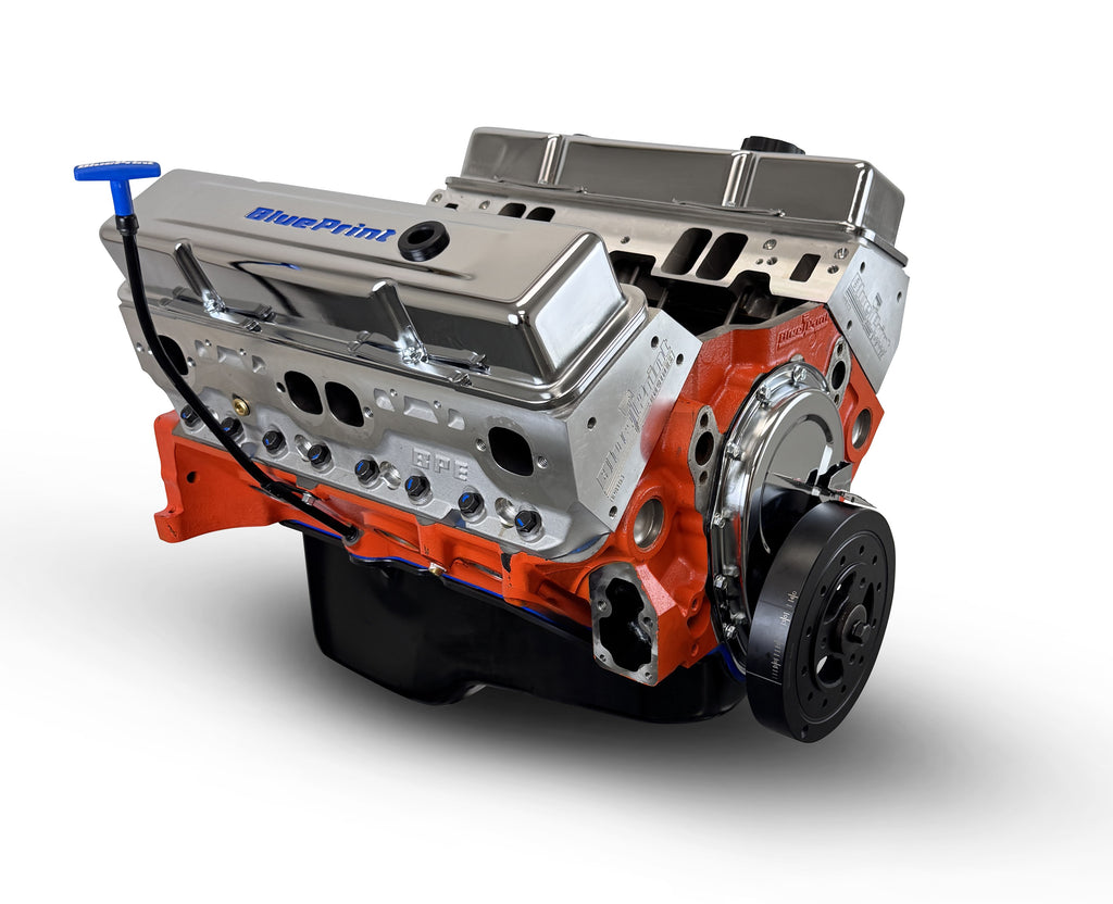 BluePrint Engines PS4541CT1 454CI GM Small Block Compatible Long Block for Select Chevrolet Bel Air, Chevrolet Biscayne, Chevrolet Blazer, Chevrolet Brookwood, Chevrolet C10, Chevrolet C10 Pickup, Chevrolet C10 Suburban, Chevrolet C20, Chevrolet C20