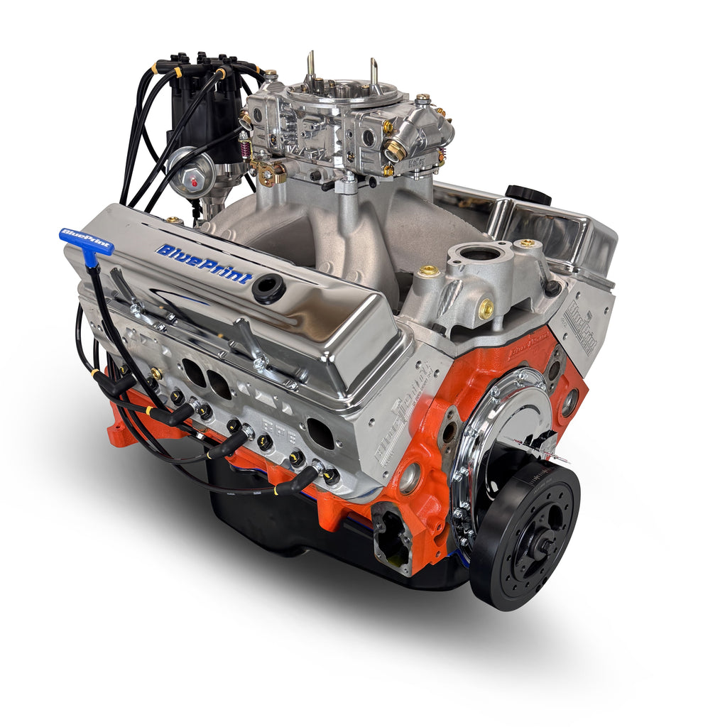 BluePrint Engines PS4541CTC1 454CI GM Small Block Compatible Base Dressed -Carb for Select Chevrolet Bel Air, Chevrolet Biscayne, Chevrolet Blazer, Chevrolet Brookwood, Chevrolet C10, Chevrolet C10 Pickup, Chevrolet C10 Suburban, Chevrolet C20, Chevrolet