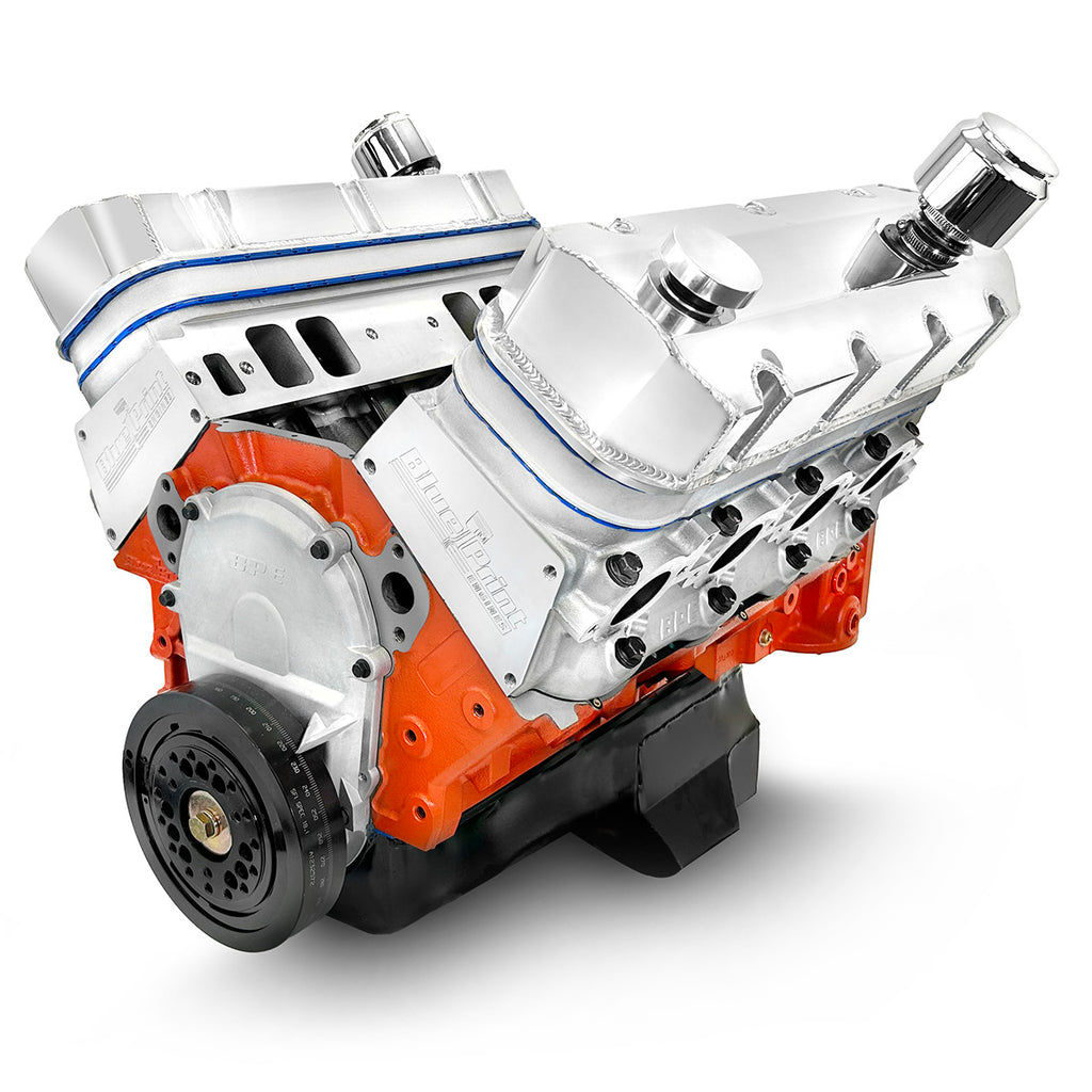 BluePrint Engines PS5401CT 540CI GM Big Block Compatible Long Block for Select Chevrolet Bel Air, Chevrolet Biscayne, Chevrolet Blazer, Chevrolet Brookwood, Chevrolet C10, Chevrolet C10 Pickup, Chevrolet C10 Suburban, Chevrolet C20, Chevrolet C20 Pickup,