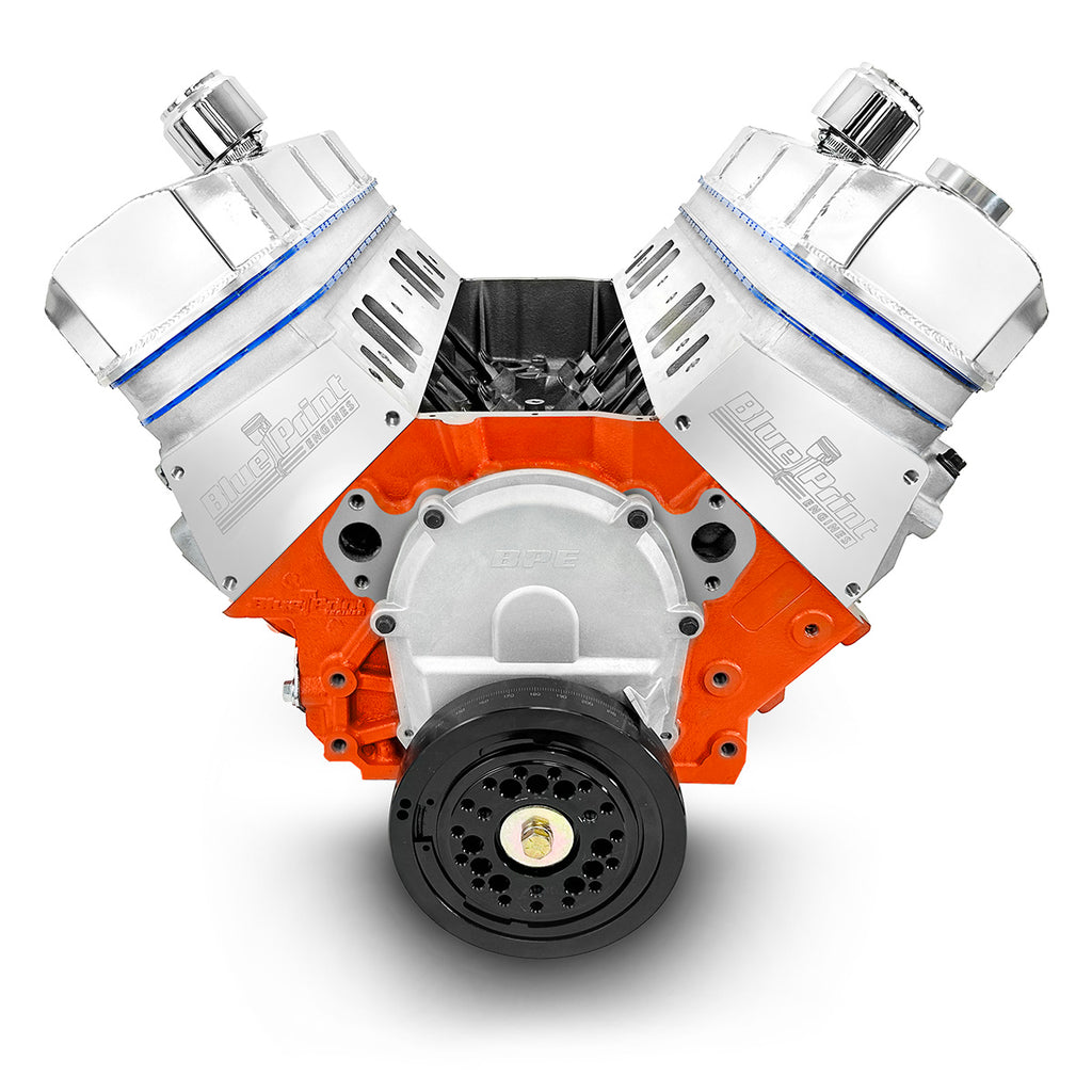 BluePrint Engines PS5403CT1 540CI GM Big Block Compatible Long Block for Select Chevrolet Bel Air, Chevrolet Biscayne, Chevrolet Blazer, Chevrolet Brookwood, Chevrolet C10, Chevrolet C10 Pickup, Chevrolet C10 Suburban, Chevrolet C20, Chevrolet C20