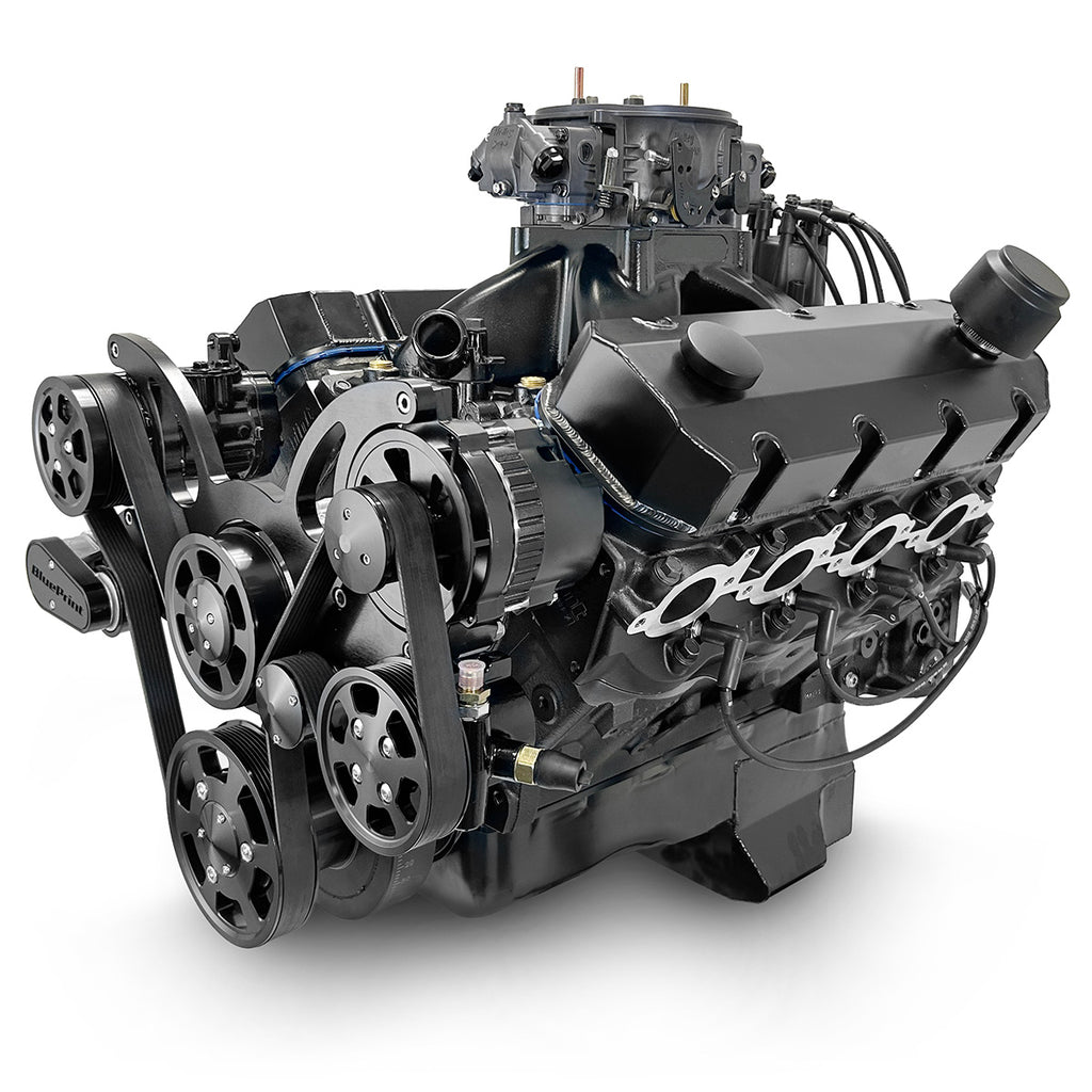 BluePrint Engines PS6320CTFKBX 632CI GM Big Block Compatible Deluxe Dressed -EFI -Black Kit -Blackout for Select Chevrolet Bel Air, Chevrolet Biscayne, Chevrolet Blazer, Chevrolet Brookwood, Chevrolet C10, Chevrolet C10 Pickup, Chevrolet C10 Suburban,