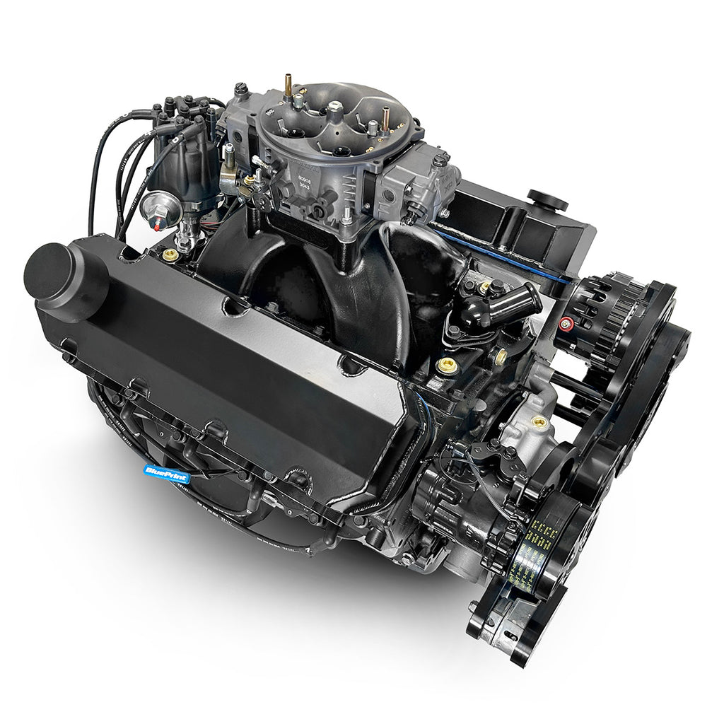 BluePrint Engines PS6320CTFKBX 632CI GM Big Block Compatible Deluxe Dressed -EFI -Black Kit -Blackout for Select Chevrolet Bel Air, Chevrolet Biscayne, Chevrolet Blazer, Chevrolet Brookwood, Chevrolet C10, Chevrolet C10 Pickup, Chevrolet C10 Suburban,