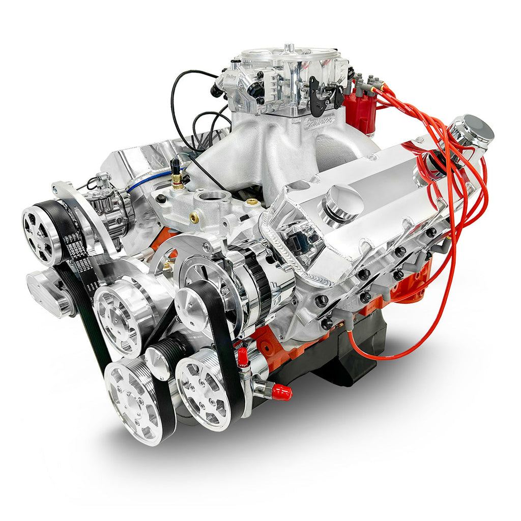 BluePrint Engines PS6320CTFK 632CI GM Big Block Compatible Deluxe Dressed -EFI -Polished Kit for Select Chevrolet Bel Air, Chevrolet Biscayne, Chevrolet Blazer, Chevrolet Brookwood, Chevrolet C10, Chevrolet C10 Pickup, Chevrolet C10 Suburban, Chevrolet