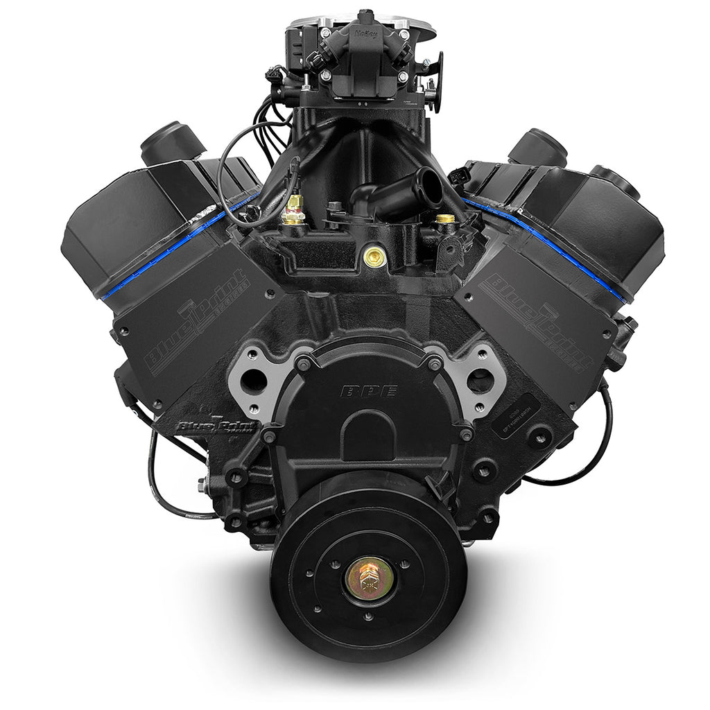 BluePrint Engines PS6320CTFX 632CI GM Big Block Compatible Base Dressed -EFI -Blackout for Select Chevrolet Bel Air, Chevrolet Biscayne, Chevrolet Blazer, Chevrolet Brookwood, Chevrolet C10, Chevrolet C10 Pickup, Chevrolet C10 Suburban, Chevrolet C20,