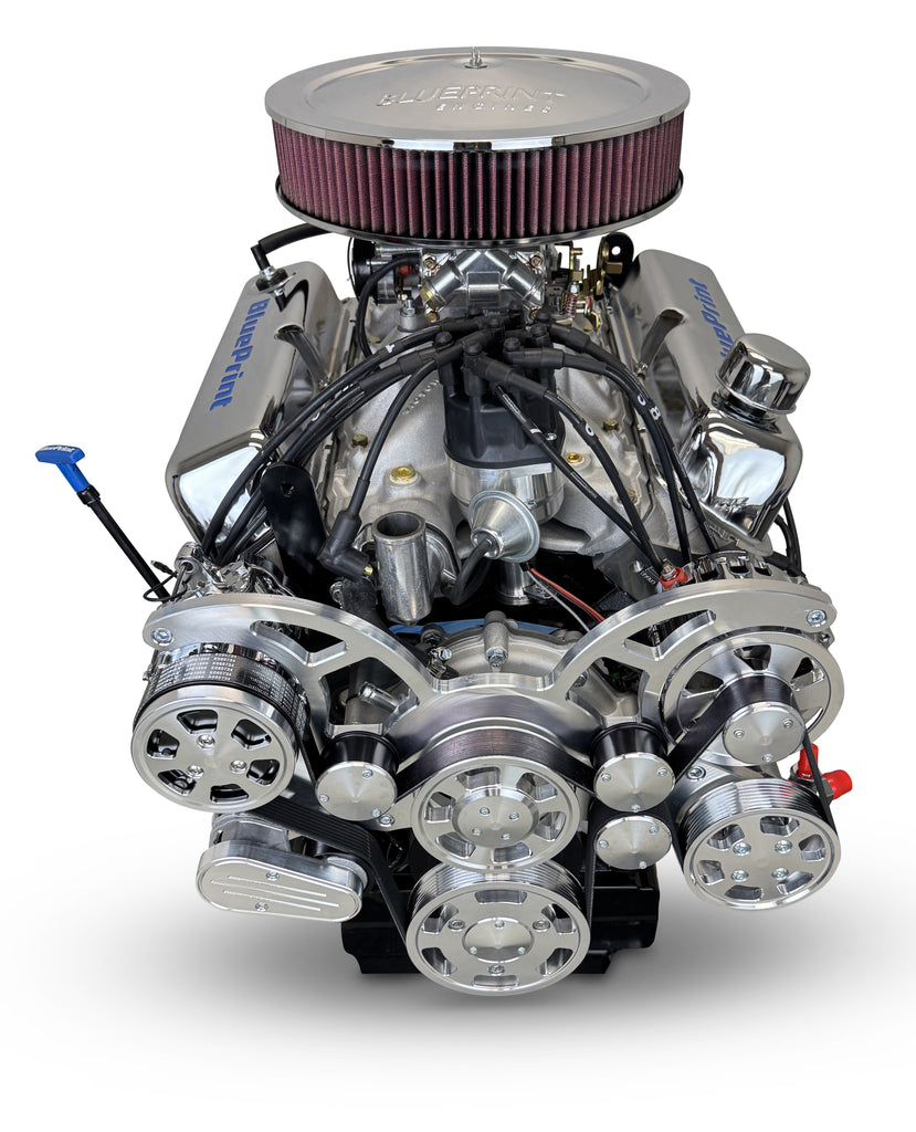 BluePrint Engines PSF4271CTCK 427CI Ford Small Block Compatible Base Dressed -Carb for Select AC 427, AC Shelby Cobra, Ford 300, Ford Country Sedan, Ford Country Squire, Ford Custom, Ford Custom 500, Ford Fairlane, Ford GT40, Ford Galaxie, Ford Galaxie