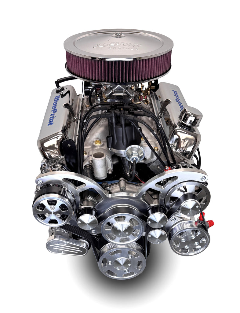 BluePrint Engines PSF4271RCTCK 427CI Ford Small Block Compatible Deluxe Dressed -Carb -Rear Sump -Polished Kit for Select AC 427, AC Shelby Cobra, Ford 300, Ford Country Sedan, Ford Country Squire, Ford Custom, Ford Custom 500, Ford Fairlane, Ford GT40,
