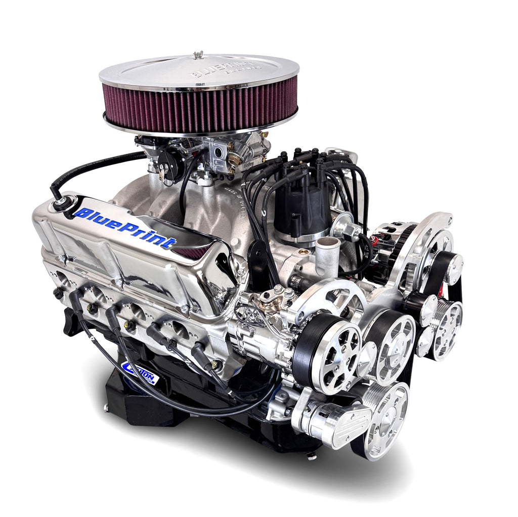 BluePrint Engines PSF4271RCTCK 427CI Ford Small Block Compatible Deluxe Dressed -Carb -Rear Sump -Polished Kit for Select AC 427, AC Shelby Cobra, Ford 300, Ford Country Sedan, Ford Country Squire, Ford Custom, Ford Custom 500, Ford Fairlane, Ford GT40,