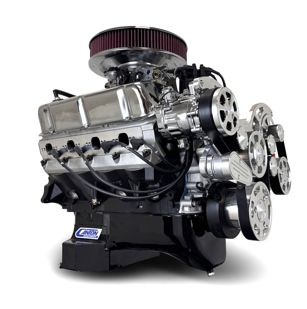 BluePrint Engines PSF4271RCTCK 427CI Ford Small Block Compatible Deluxe Dressed -Carb -Rear Sump -Polished Kit for Select AC 427, AC Shelby Cobra, Ford 300, Ford Country Sedan, Ford Country Squire, Ford Custom, Ford Custom 500, Ford Fairlane, Ford GT40,