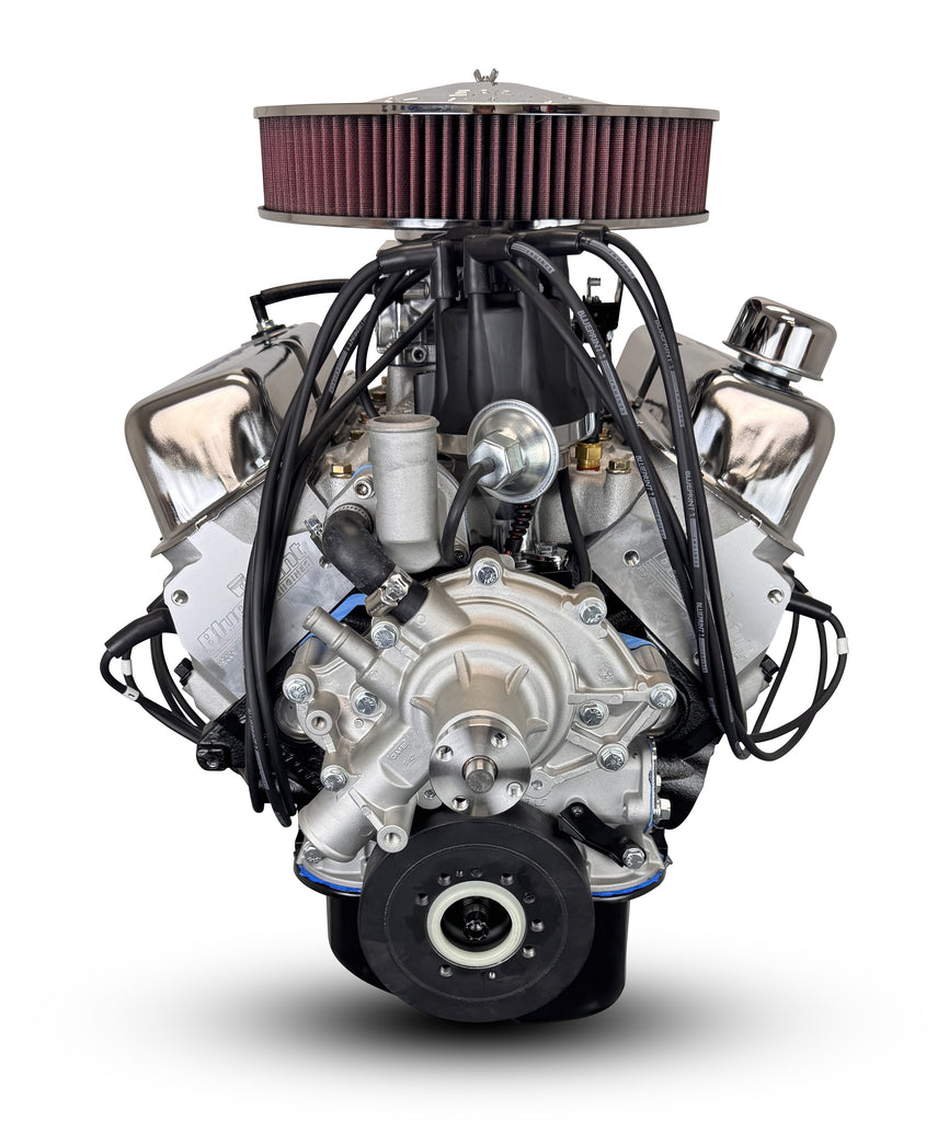 BluePrint Engines PSF4271RCTF 427CI Ford Small Block Compatible Base Dressed -EFI -Rear Sump for Select AC 427, AC Shelby Cobra, Ford 300, Ford Country Sedan, Ford Country Squire, Ford Custom, Ford Custom 500, Ford Fairlane, Ford GT40, Ford Galaxie, Ford