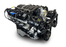 Load image into Gallery viewer, BluePrint Engines PSLS3763CTFKB 376CI GM LS Compatible Deluxe Dressed -EFI -Black Kit for Select Chevrolet B60, Chevrolet B7, Chevrolet Bel Air, Chevrolet Biscayne, Chevrolet Brookwood, Chevrolet C50, Chevrolet C60, Chevrolet C60 Kodiak, Chevrolet C6500