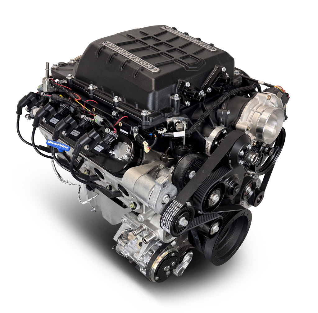 BluePrint Engines PSLS3769SCTK 376CI GM LS Compatible Deluxe Dressed -Supercharged -Natural Kit for Select Chevrolet B60, Chevrolet B7, Chevrolet Bel Air, Chevrolet Biscayne, Chevrolet Brookwood, Chevrolet C50, Chevrolet C60, Chevrolet C60 Kodiak,