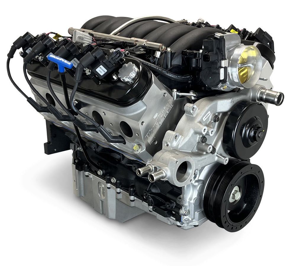 BluePrint Engines PSLS42730CTF 427CI GM LS Compatible Base Dressed -EFI for Select Chevrolet B60, Chevrolet B7, Chevrolet Bel Air, Chevrolet Biscayne, Chevrolet Brookwood, Chevrolet C50, Chevrolet C60, Chevrolet C60 Kodiak, Chevrolet C6500 Kodiak,