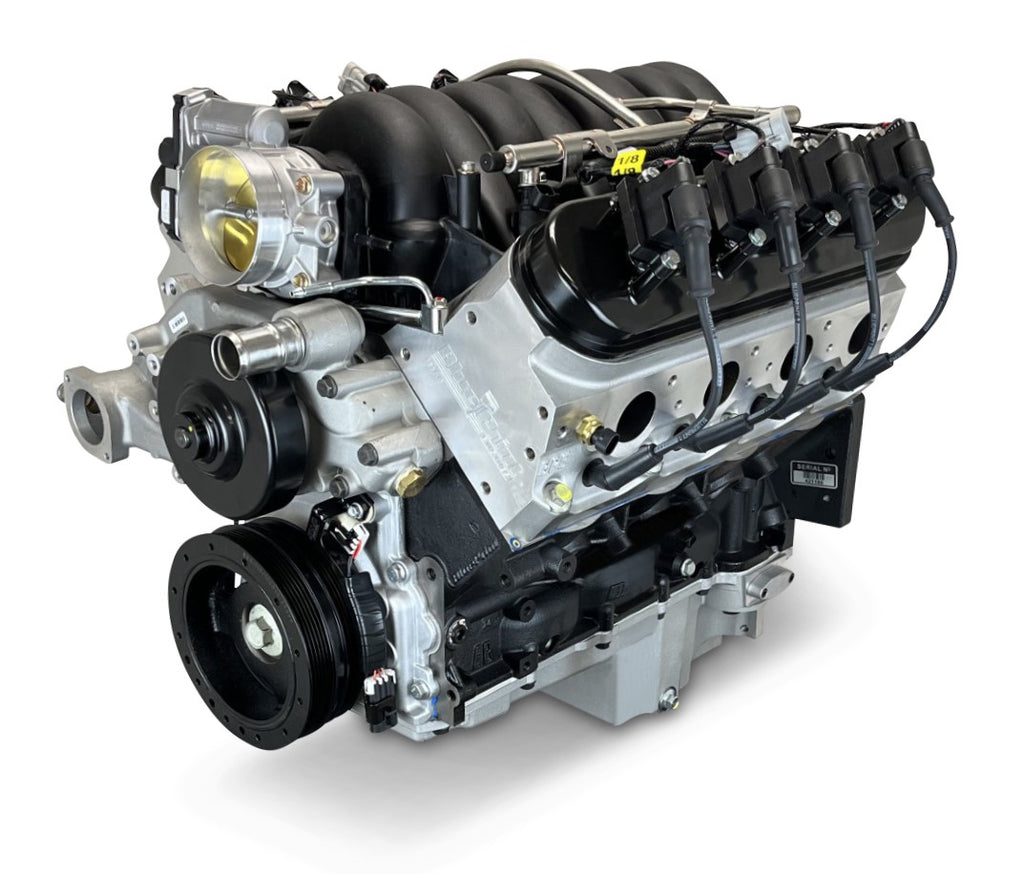 BluePrint Engines PSLS42730CTF 427CI GM LS Compatible Base Dressed -EFI for Select Chevrolet B60, Chevrolet B7, Chevrolet Bel Air, Chevrolet Biscayne, Chevrolet Brookwood, Chevrolet C50, Chevrolet C60, Chevrolet C60 Kodiak, Chevrolet C6500 Kodiak,