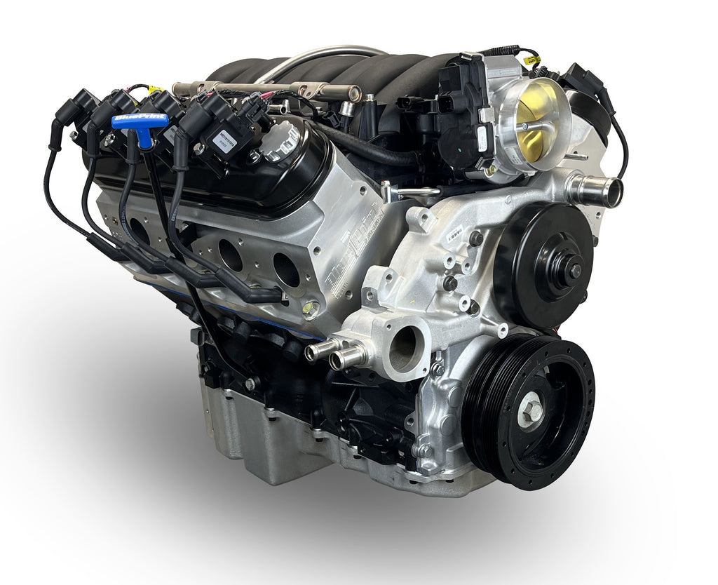 BluePrint Engines PSLS4273CTF 427CI GM LS Compatible Base Dressed -EFI for Select Chevrolet B60, Chevrolet B7, Chevrolet Bel Air, Chevrolet Biscayne, Chevrolet Brookwood, Chevrolet C50, Chevrolet C60, Chevrolet C60 Kodiak, Chevrolet C6500 Kodiak,