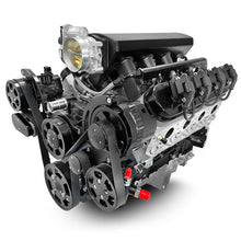 Load image into Gallery viewer, BluePrint Engines PSLS42751CTFKB 427CI GM LS Compatible Deluxe Dressed -EFI -Black Kit for Select Chevrolet B60, Chevrolet B7, Chevrolet Bel Air, Chevrolet Biscayne, Chevrolet Brookwood, Chevrolet C50, Chevrolet C60, Chevrolet C60 Kodiak, Chevrolet C6500