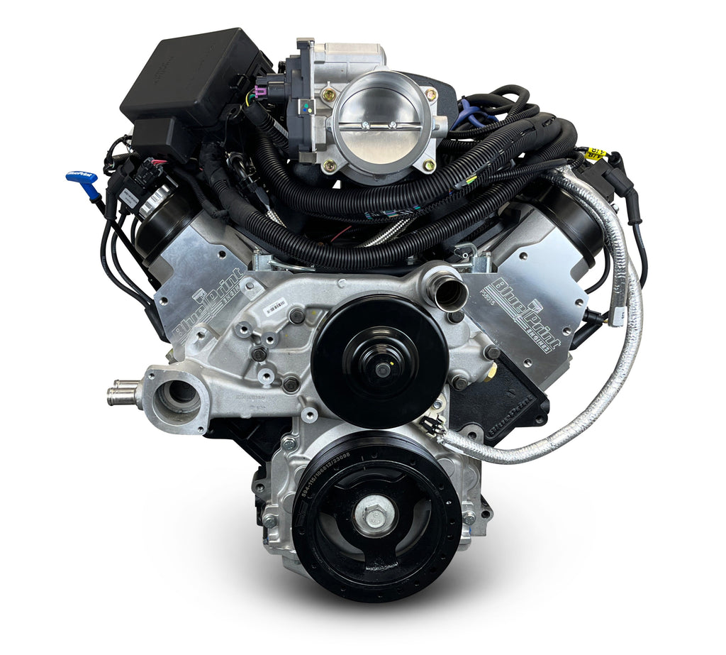 BluePrint Engines PSLS42751CTF 427CI GM LS Compatible Base Dressed -EFI for Select Chevrolet B60, Chevrolet B7, Chevrolet Bel Air, Chevrolet Biscayne, Chevrolet Brookwood, Chevrolet C50, Chevrolet C60, Chevrolet C60 Kodiak, Chevrolet C6500 Kodiak,