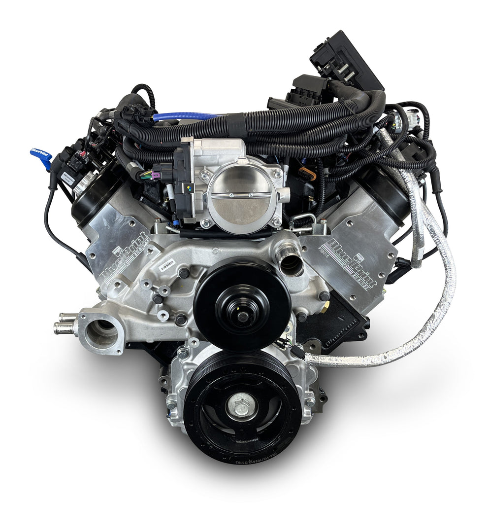 BluePrint Engines PSLS42781CTF 427CI GM LS Compatible Base Dressed -EFI for Select Chevrolet B60, Chevrolet B7, Chevrolet Bel Air, Chevrolet Biscayne, Chevrolet Brookwood, Chevrolet C50, Chevrolet C60, Chevrolet C60 Kodiak, Chevrolet C6500 Kodiak,
