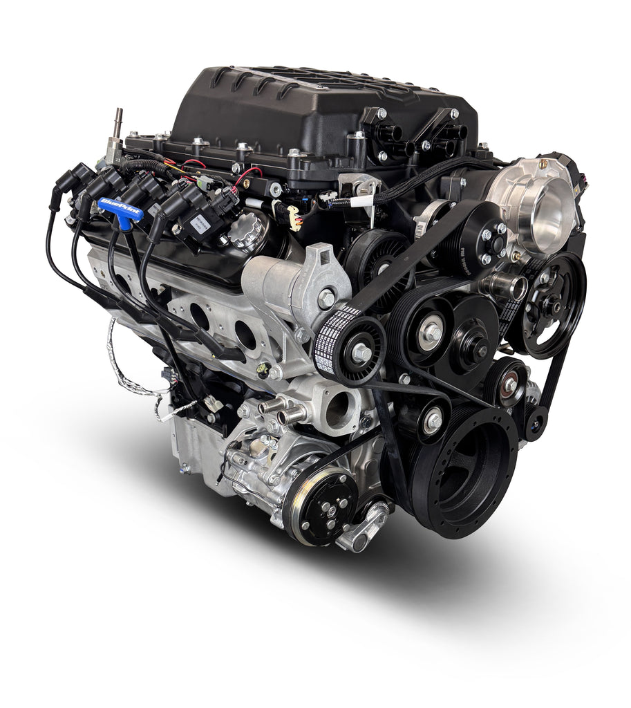 BluePrint Engines PSLS4279SCTK 376CI GM LS Compatible Deluxe Dressed -Supercharged -Natural Kit for Select Chevrolet B60, Chevrolet B7, Chevrolet Bel Air, Chevrolet Biscayne, Chevrolet Brookwood, Chevrolet C50, Chevrolet C60, Chevrolet C60 Kodiak,
