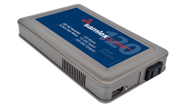 Samlex Inverters PST-120-12 Pure Sine Wave Inverter Input: 12 VDC  Output: 120 VAC  120 Watts ETL 60601