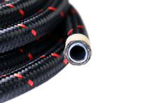 Load image into Gallery viewer, FiTech Fuel Injection 51008 Go Fuel AN-6 PTFE Black Stainless Steel 40 Ft Hose Kit