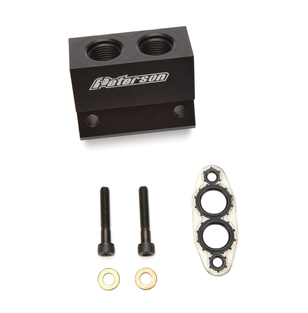 PETERSON FLUID 15-5011 Adapter Oil Cooler GM LS7