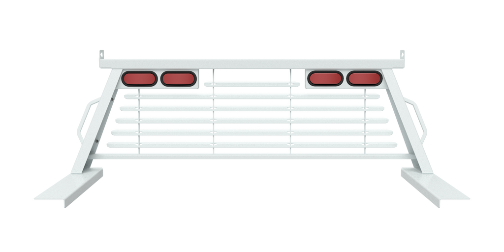 B&W Trailer Hitches PUCP7501WA B&W Custom Headache Rack w/ LED Brake, Turn, Tail Lights for Ford Trucks - Truck Part Superstore