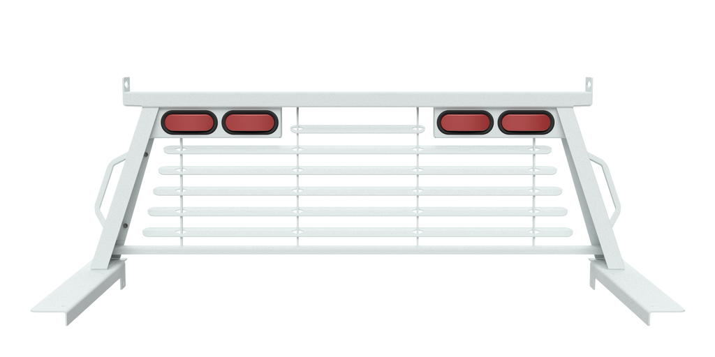 B&W Trailer Hitches PUCP7503WA B&W Custom Headache Rack w/ LED Brake, Turn, Tail Lights for Ford Trucks - Truck Part Superstore