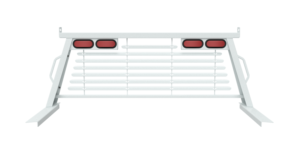 B&W Trailer Hitches PUCP7520WA B&W Custom Headache Rack w/ LED Brake, Turn, Tail Lights for Dodge Trucks - Truck Part Superstore