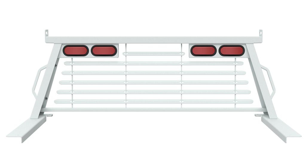 B&W Trailer Hitches PUCP7523WA B&W Custom Headache Rack w/ LED Brake, Turn, Tail Lights for Ford Trucks - Truck Part Superstore