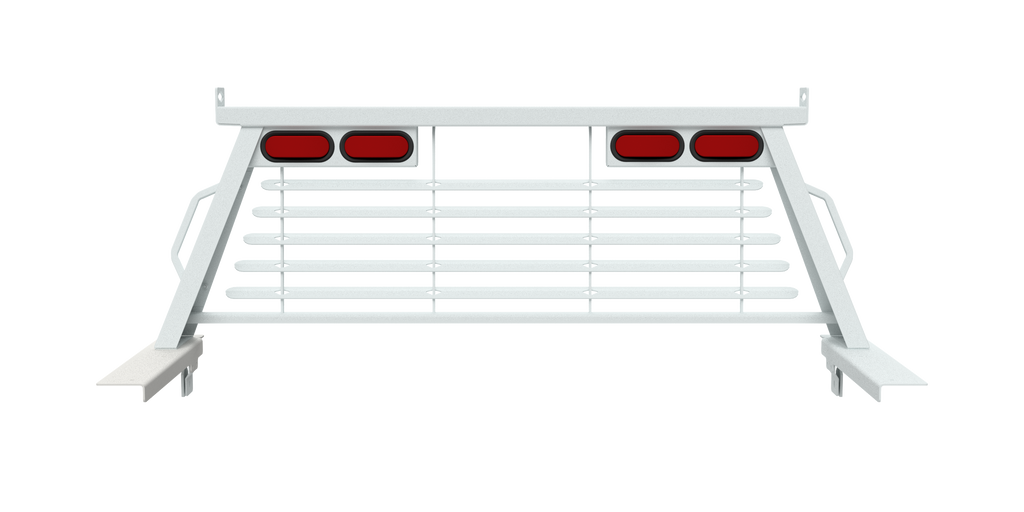 B&W Trailer Hitches PUCP7543WA B&W Custom Headache Rack w/ LED Brake, Turn, Tail Lights for Chevy Trucks - Truck Part Superstore