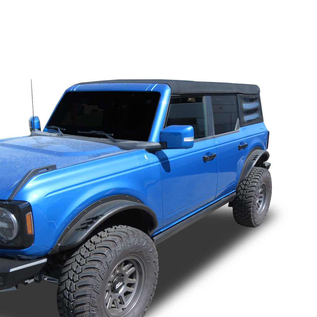 Black Horse Off Road PWBR2271 Elite Retractable Power Board for Select Ford Bronco