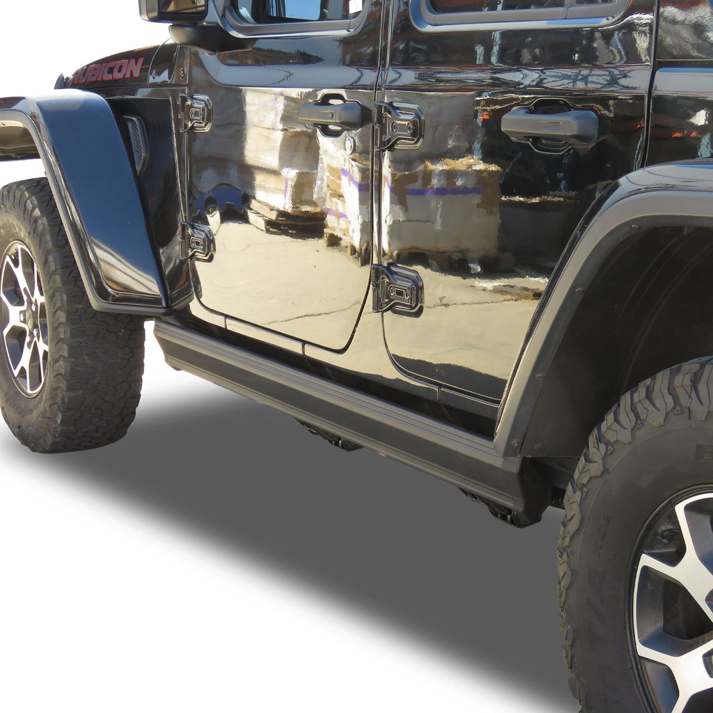 Black Horse Off Road PWBR5065 Elite Retractable Power Board for Select Jeep Wrangler