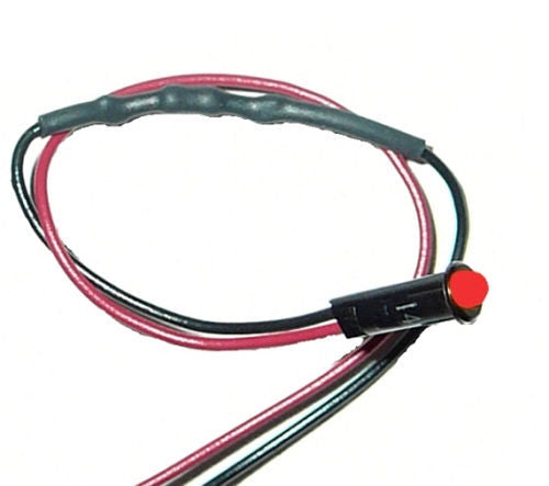 PAINLESS WIRING 80201 1/8in Red Dash Light