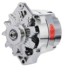 Load image into Gallery viewer, POWERMASTER 17127 Chrome 85amp Delco Alternator 1 Wire