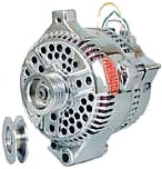 POWERMASTER 177711 Ford 3G 140 Amp Alterntr Chrome  1-Wire