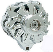 Load image into Gallery viewer, POWERMASTER 27861 Polished GM Alternator 105 Amp W/Serpentine Pul