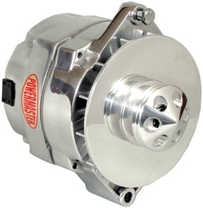POWERMASTER 67294 Polished Delco 150amp Alternator 1 Wire
