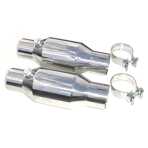 PYPES PERFORMANCE EXHAUST CVM10K Catalytic Coverter kit Pair 2.5in Hi Flow